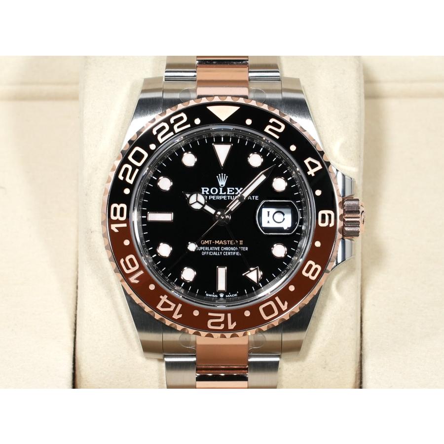 ロレックス GMTマスターII Ref.126711CHNR ステンレススチール/エバーローズゴールド ブラック文字盤 オイスターブレスレット | GMTマスター | 01