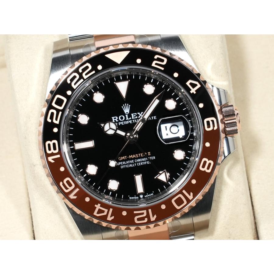 ロレックス GMTマスターII Ref.126711CHNR ステンレススチール/エバーローズゴールド ブラック文字盤 オイスターブレスレット | GMTマスター | 02