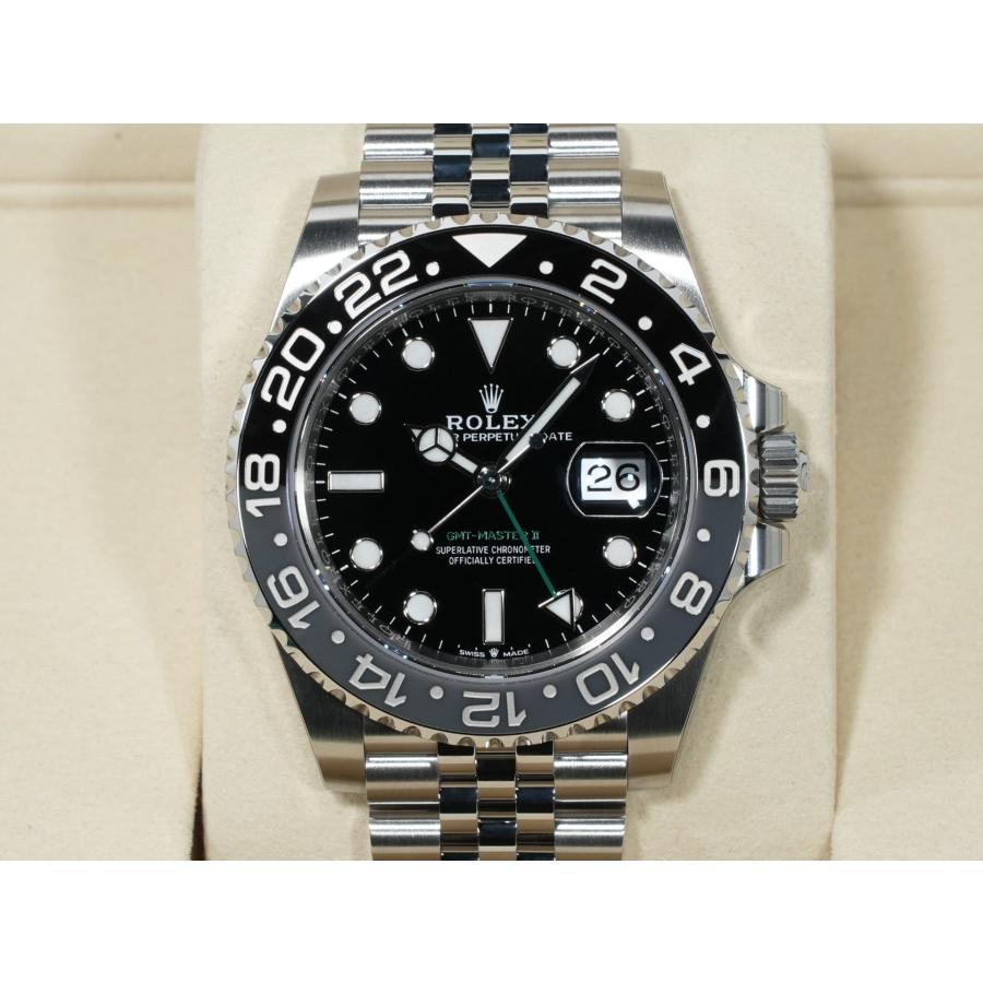 ロレックス GMTマスターII Ref.126710GRNR ステンレススチール ブラック文字盤 ジュビリーブレスレット | GMTマスター | 01