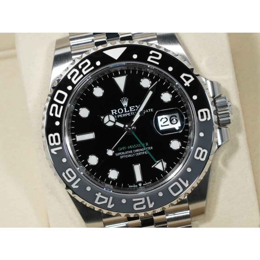 ロレックス GMTマスターII Ref.126710GRNR ステンレススチール ブラック文字盤 ジュビリーブレスレット | GMTマスター | 02