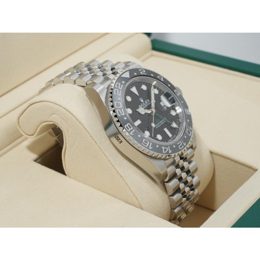 ロレックス GMTマスターII Ref.126710GRNR ステンレススチール ブラック文字盤 ジュビリーブレスレット | GMTマスター | 04