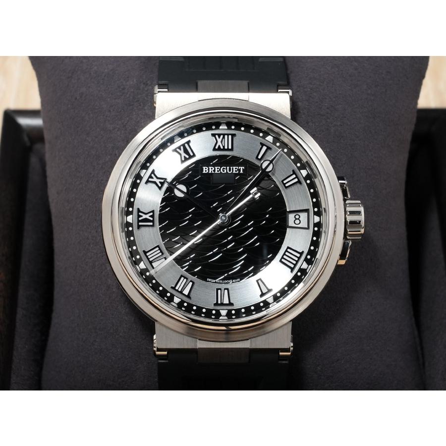ブレゲ マリーン Ref.5515BB/92/5ZU ホワイトゴールド ブラック仕上げのゴールドダイヤル文字盤 | ブレゲ | 01