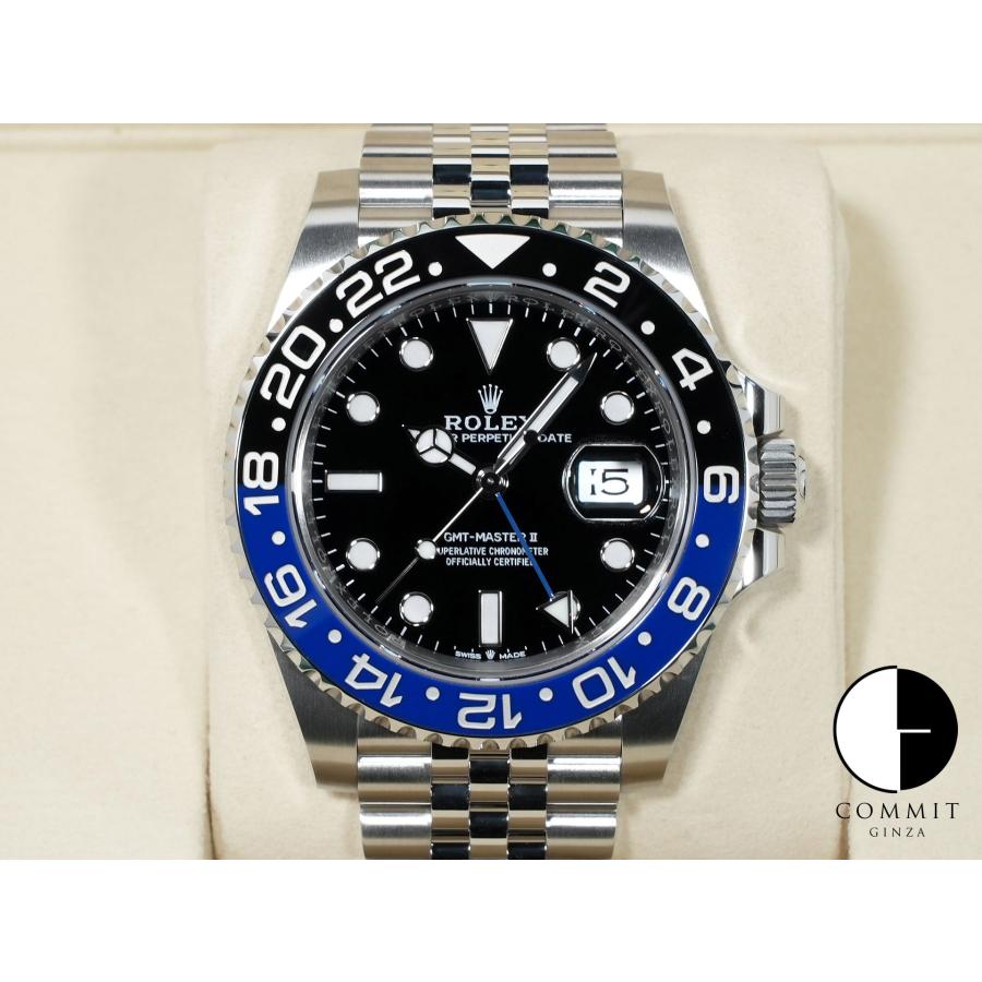 ロレックス GMTマスターII Ref.126710BLNR ステンレススチール ブラック文字盤 ジュビリーブレスレット | GMTマスター