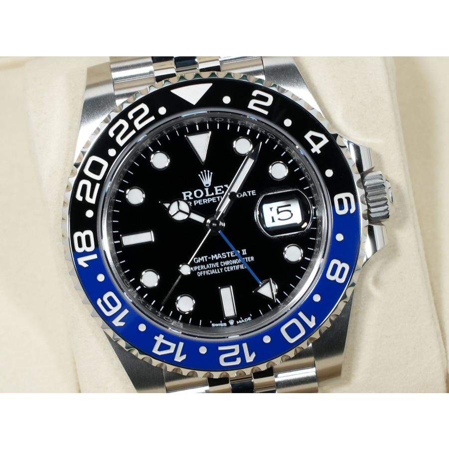 ロレックス GMTマスターII Ref.126710BLNR ステンレススチール ブラック文字盤 ジュビリーブレスレット | GMTマスター | 02
