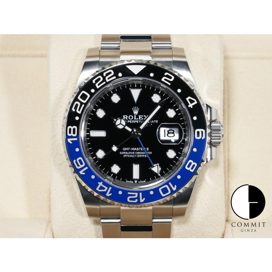ロレックス GMTマスターII Ref.126710BLNR ステンレススチール ブラック文字盤 オイスターブレスレット | GMTマスター