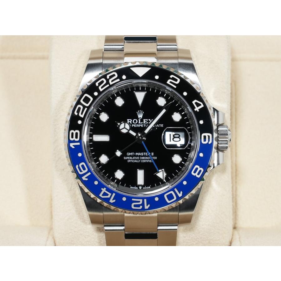 ロレックス GMTマスターII Ref.126710BLNR ステンレススチール ブラック文字盤 オイスターブレスレット | GMTマスター | 01