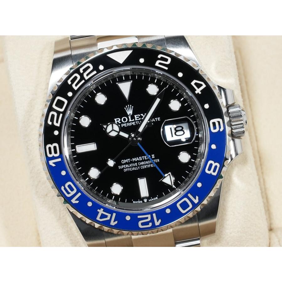 ロレックス GMTマスターII Ref.126710BLNR ステンレススチール ブラック文字盤 オイスターブレスレット | GMTマスター | 02