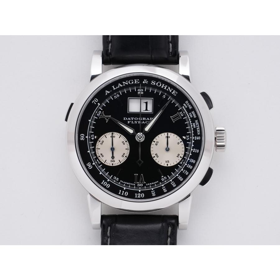 A.ランゲ＆ゾーネ ダトグラフ Ref.403.035 PT ブラック文字盤 | A. LANGE & SOHNE | 01