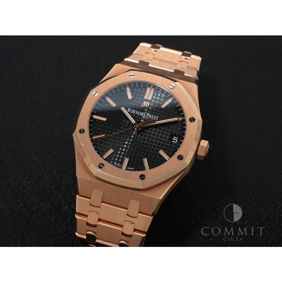 オーデマピゲ ロイヤルオーク Ref.15500OR.OO.D002CR.01 ピンクゴールド ブラック文字盤 | ロイヤルオーク | 10