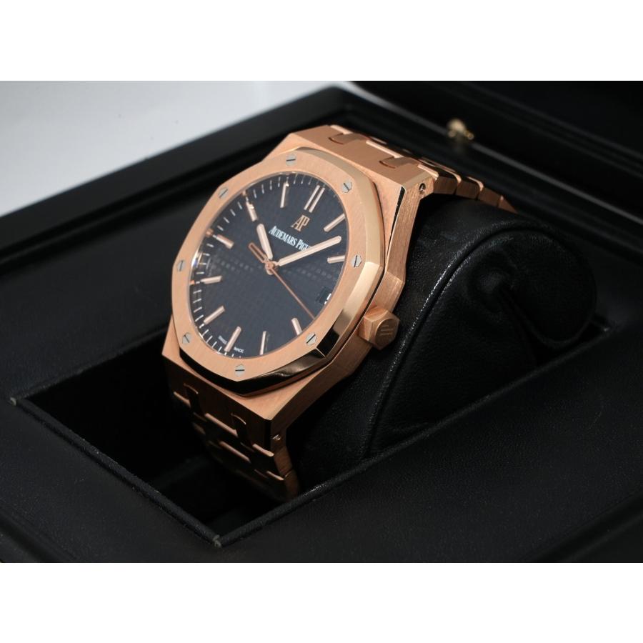 オーデマピゲ ロイヤルオーク Ref.15500OR.OO.D002CR.01 ピンクゴールド ブラック文字盤 | ロイヤルオーク | 03