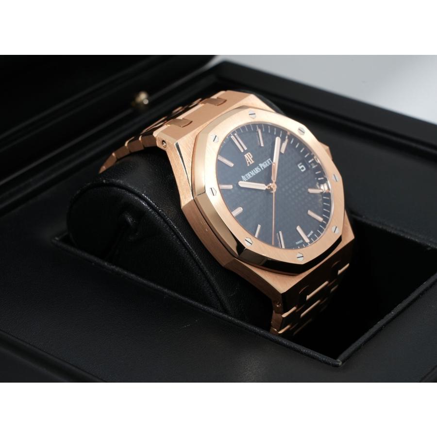 オーデマピゲ ロイヤルオーク Ref.15500OR.OO.D002CR.01 ピンクゴールド ブラック文字盤 | ロイヤルオーク | 04