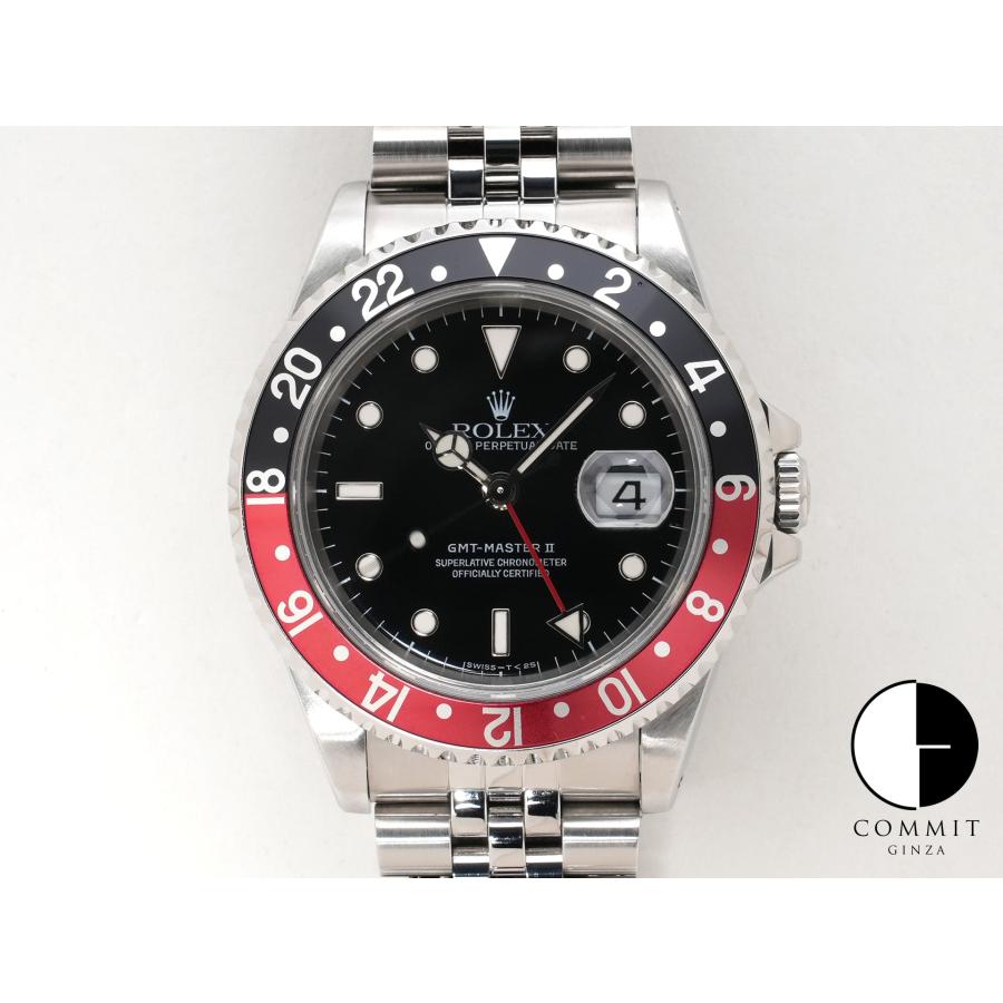 ロレックス GMTマスターII Ref.16710 SS ブラック文字盤 オイスターブレスレット | GMTマスター