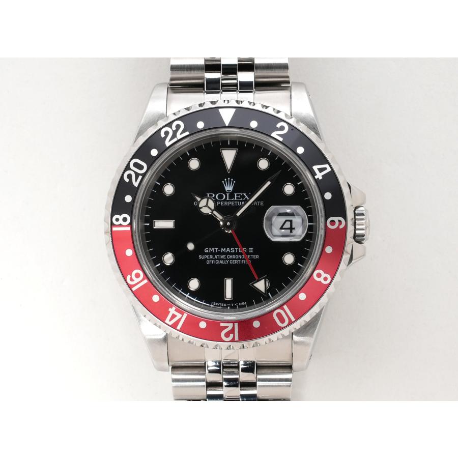 ロレックス GMTマスターII Ref.16710 SS ブラック文字盤 オイスターブレスレット | GMTマスター | 01