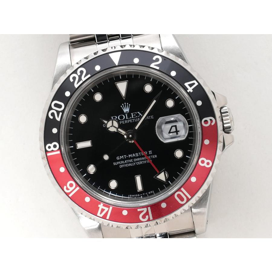 ロレックス GMTマスターII Ref.16710 SS ブラック文字盤 オイスターブレスレット | GMTマスター | 02