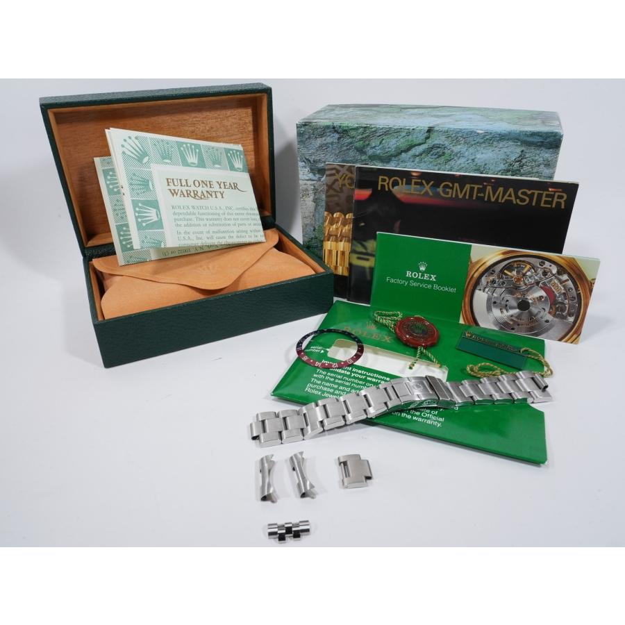 ロレックス GMTマスターII Ref.16710 SS ブラック文字盤 オイスターブレスレット | GMTマスター | 09