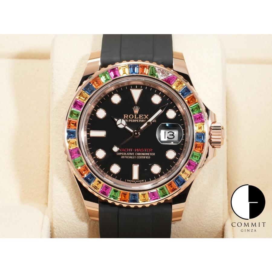 ロレックス ヨットマスター 40 Ref.116695SATS 18KERG ブラック文字盤 | ヨットマスター