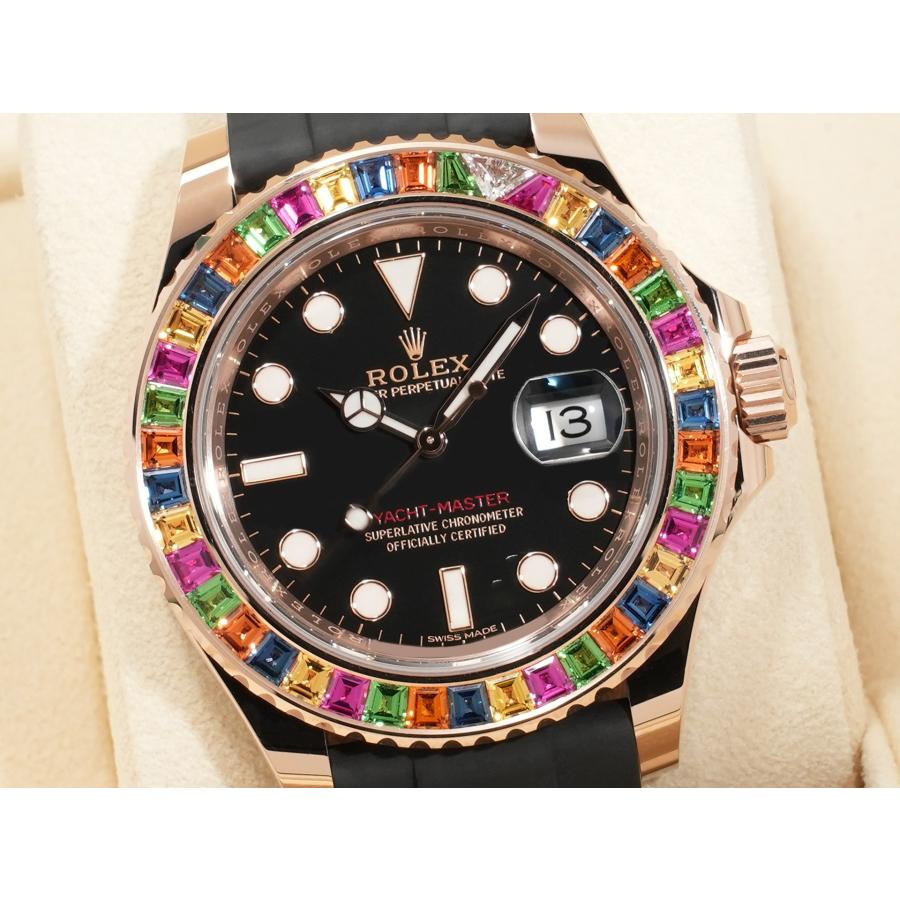 ロレックス ヨットマスター 40 Ref.116695SATS 18KERG ブラック文字盤 | ヨットマスター | 02