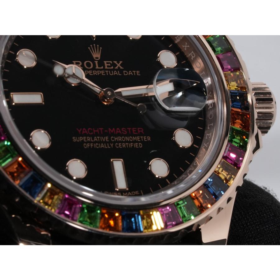 ロレックス ヨットマスター 40 Ref.116695SATS 18KERG ブラック文字盤 | ヨットマスター | 08
