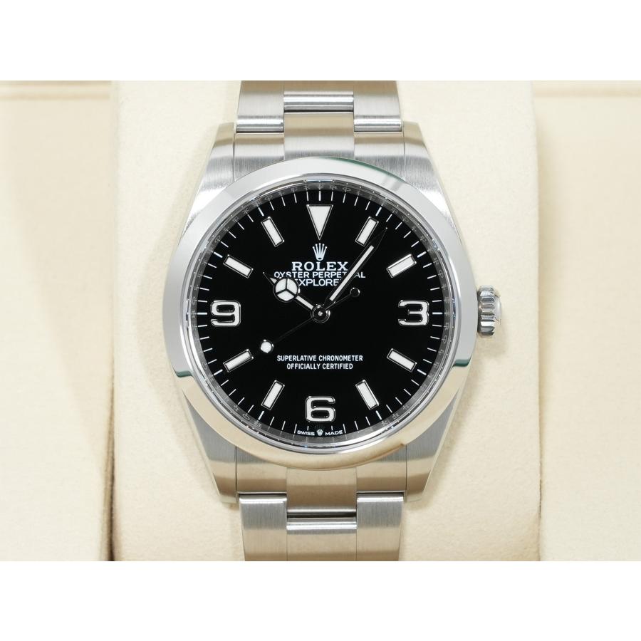 ロレックス エクスプローラー36 Ref.124270 ステンレススチール ブラック文字盤 オイスターブレスレット | エクスプローラー（ROLEX） | 01
