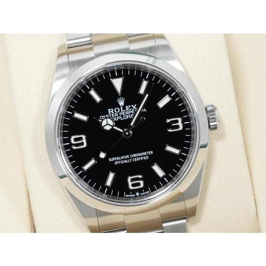 ロレックス エクスプローラー36 Ref.124270 ステンレススチール ブラック文字盤 オイスターブレスレット | エクスプローラー（ROLEX） | 02