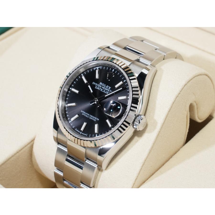 ロレックス デイトジャスト36 Ref.126234 ステンレススチール/ホワイトゴールド ブラック文字盤 オイスターブレスレット | デイトジャスト | 03