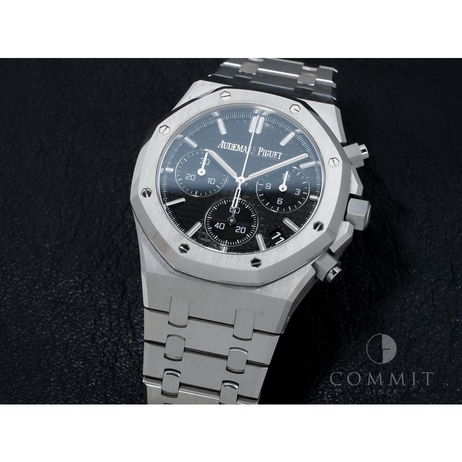 オーデマピゲ ロイヤルオーク クロノグラフ 50周年記念 Ref.26240ST.OO.1320ST.02 ステンレススチール ブラック文字盤 | ロイヤルオーク | 10