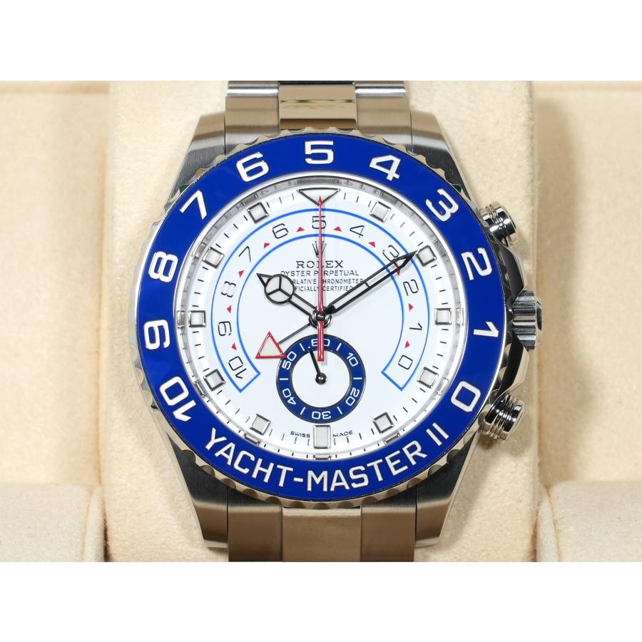 ロレックス ヨットマスターII Ref.116680 ステンレススチール ホワイト文字盤 | ヨットマスター | 01