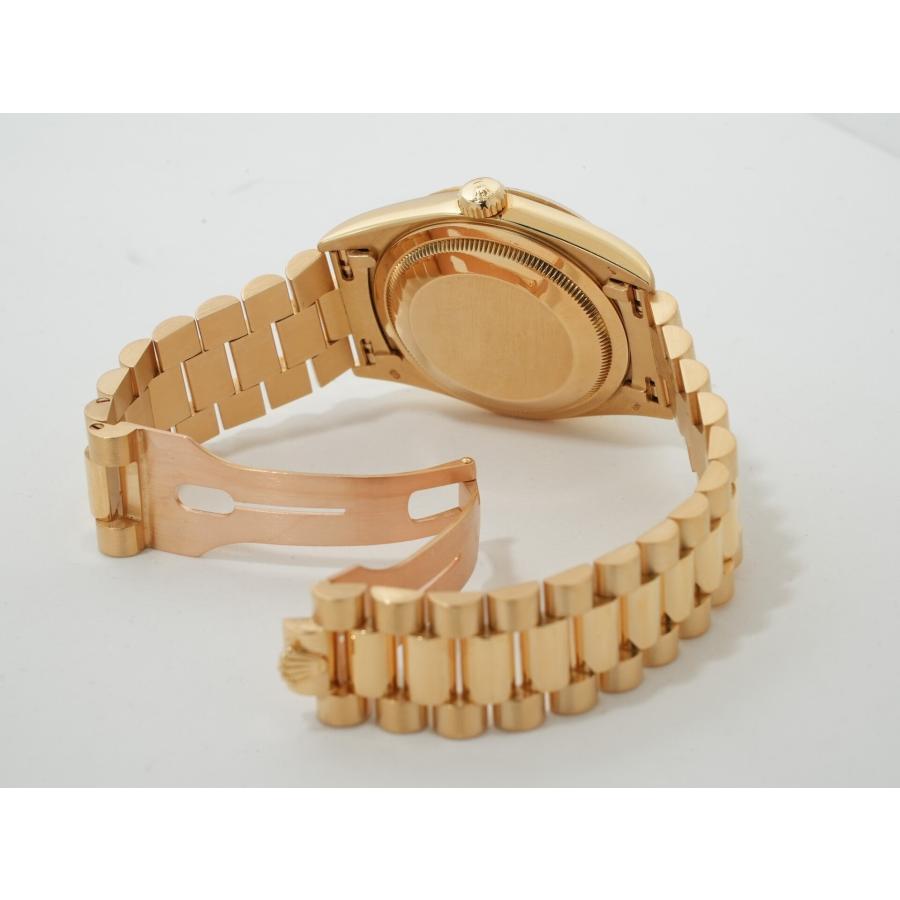 ロレックス デイデイト36 Ref.18238A イエローゴールド シャンパンx10Pダイヤ文字盤 | デイデイト | 07