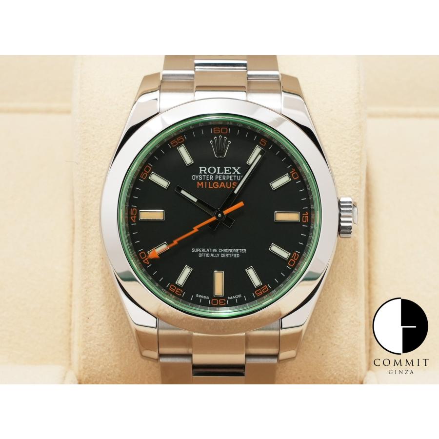 ロレックス ミルガウス Ref.116400GV SS ブラック文字盤 | ミルガウス