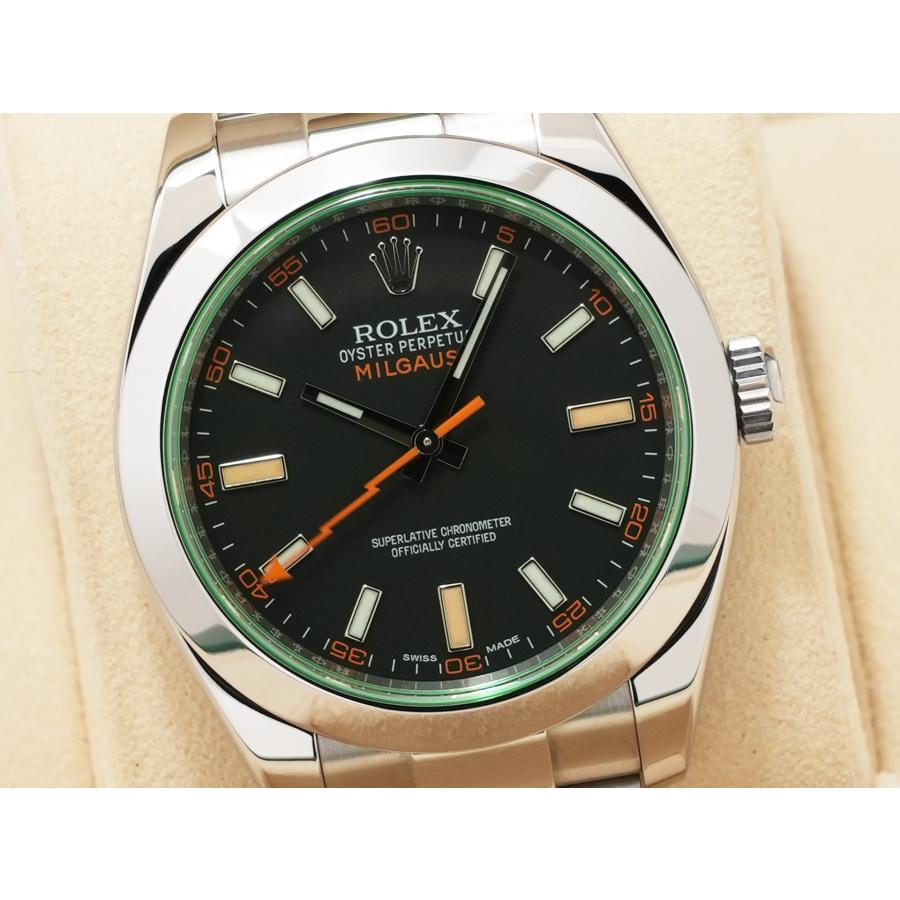 ロレックス ミルガウス Ref.116400GV SS ブラック文字盤 | ミルガウス | 02