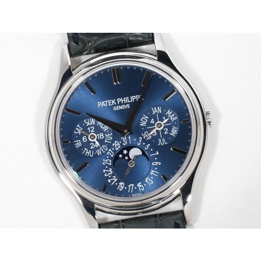 パテックフィリップ パーペチュアルカレンダー Ref.5140P-001 PT ブルー文字盤 | PATEK PHILIPPE | 02