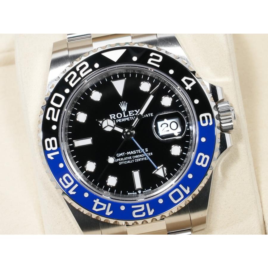 ロレックス GMTマスターII Ref.126710BLNR ステンレススチール ブラック文字盤 オイスターブレスレット | GMTマスター | 02