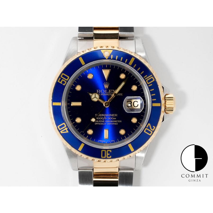 ロレックス サブマリーナー デイト Ref.16613 ステンレススチール/イエローゴールド ブルー文字盤 | サブマリーナー