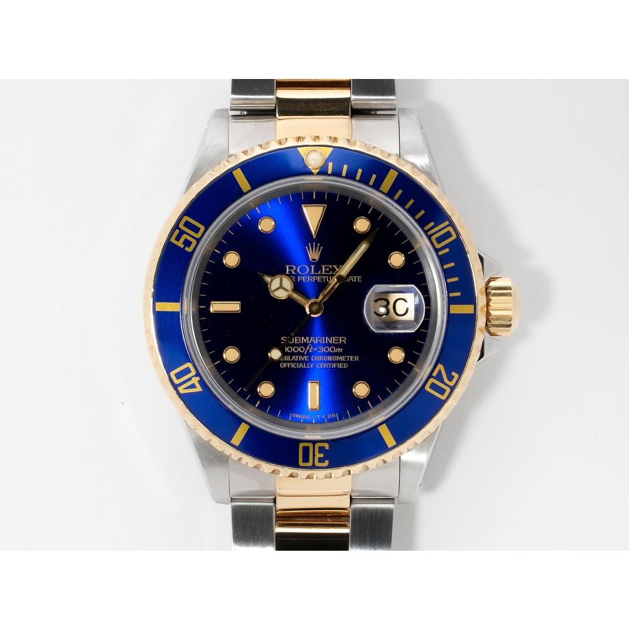 ロレックス サブマリーナー デイト Ref.16613 ステンレススチール/イエローゴールド ブルー文字盤 | サブマリーナー | 01