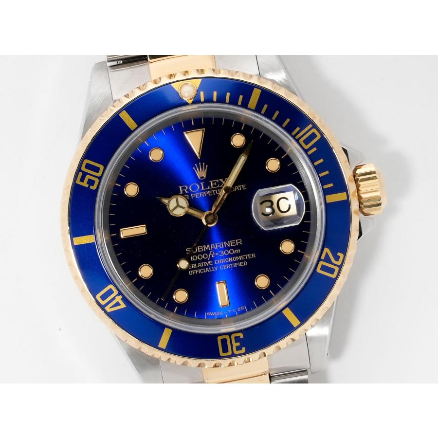 ロレックス サブマリーナー デイト Ref.16613 ステンレススチール/イエローゴールド ブルー文字盤 | サブマリーナー | 02