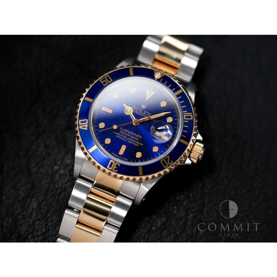 ロレックス サブマリーナー デイト Ref.16613 ステンレススチール/イエローゴールド ブルー文字盤 | サブマリーナー | 09
