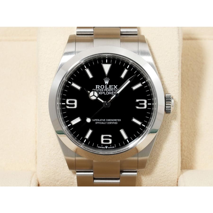 ロレックス エクスプローラー40 Ref.224270 ステンレススチール ブラック文字盤 オイスターブレスレット | エクスプローラー（ROLEX） | 01
