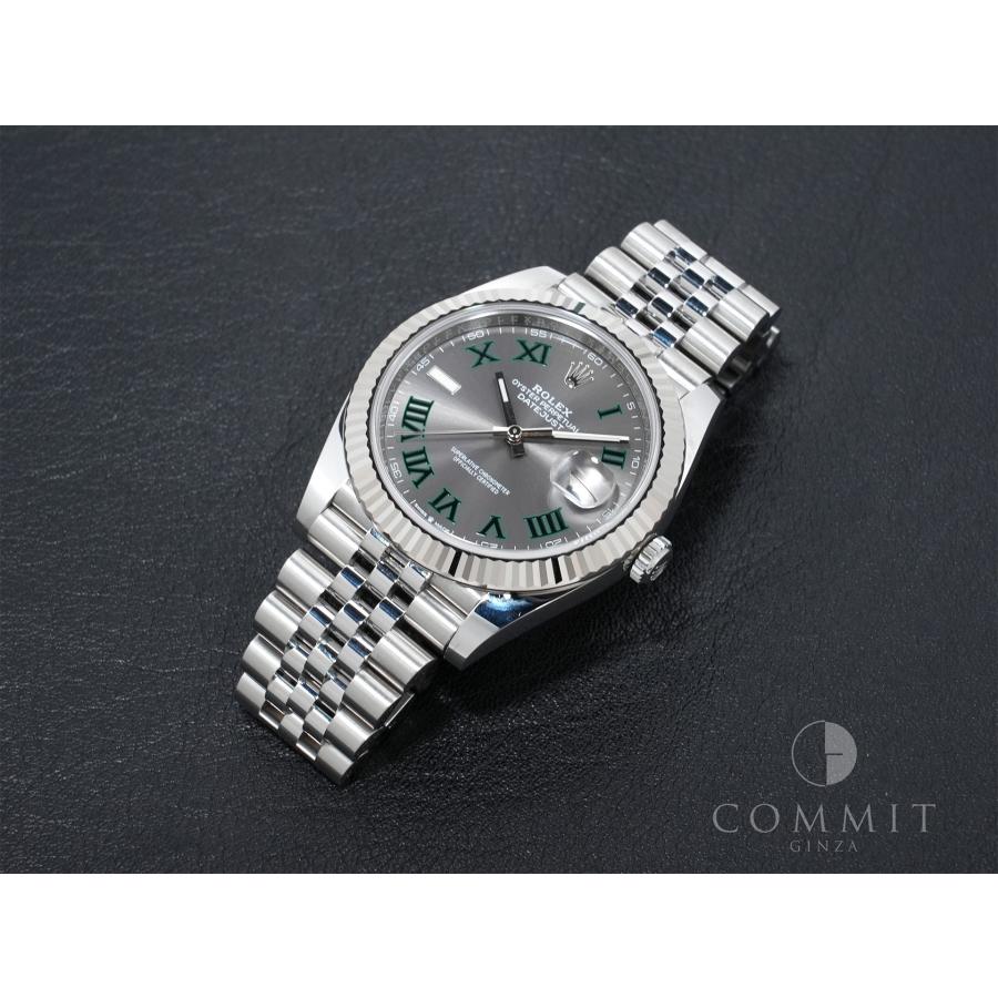 ロレックス デイトジャスト41 Ref.126334 ステンレススチール/ホワイトゴールド スレートローマン文字盤 ジュビリーブレスレット | デイトジャスト | 10