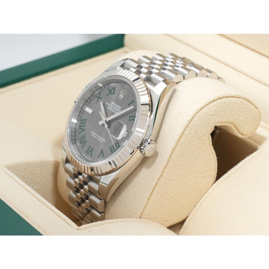 ロレックス デイトジャスト41 Ref.126334 ステンレススチール/ホワイトゴールド スレートローマン文字盤 ジュビリーブレスレット | デイトジャスト | 03