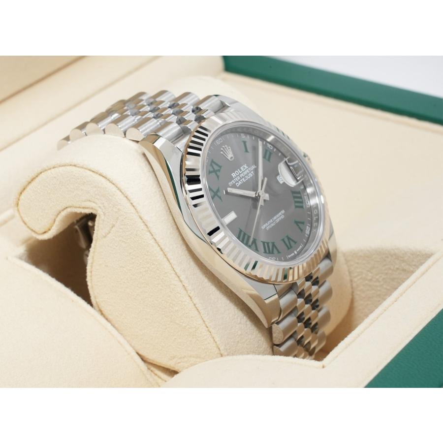 ロレックス デイトジャスト41 Ref.126334 ステンレススチール/ホワイトゴールド スレートローマン文字盤 ジュビリーブレスレット | デイトジャスト | 04