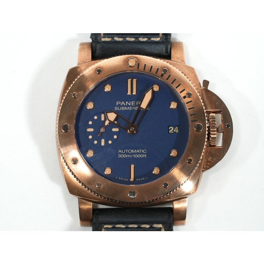 パネライ サブマーシブル ブロンゾ ブルー アビッソ Ref.PAM01074 BRONZE ブルー文字盤 | OFFICINE PANERAI | 01