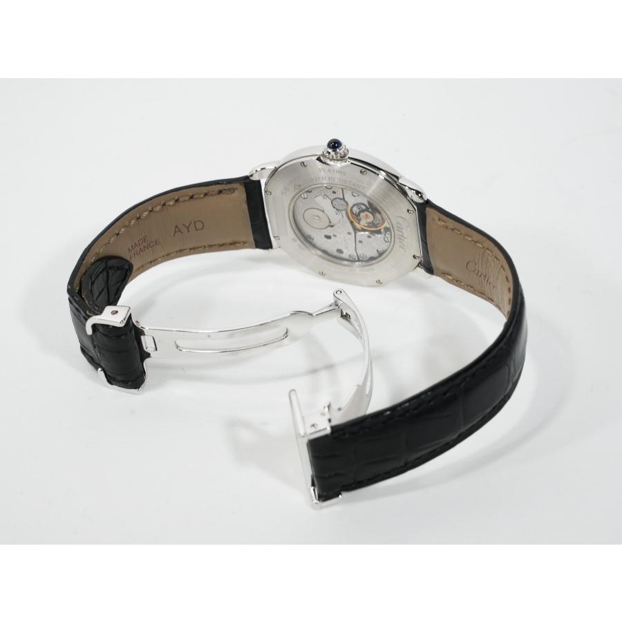 カルティエ ロンド ルイ カルティエ LM Ref.W1528051 プラチナ シルバー文字盤 | Cartier | 07