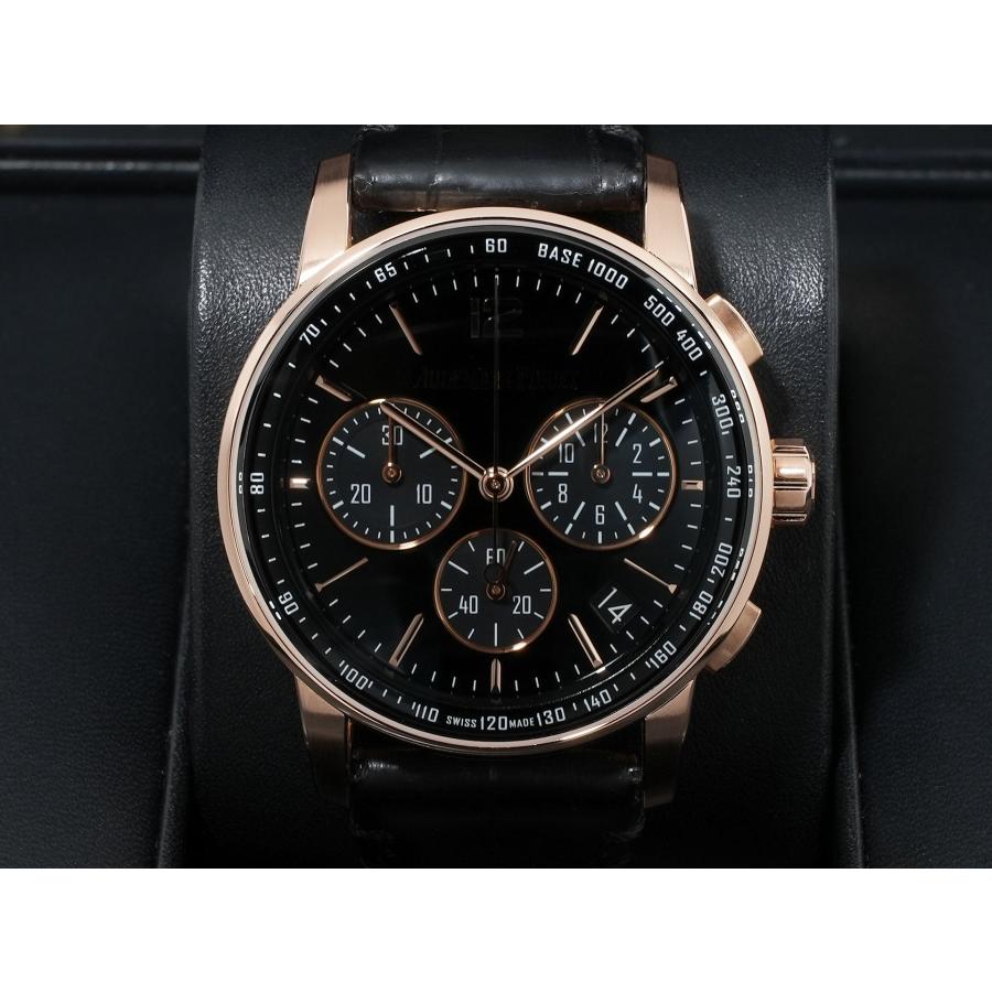 オーデマピゲ CODE 11.59 バイ オーデマ ピゲ クロノグラフ Ref.26393OR.OO.A002CR.01 ピンクゴールド ブラックラッカー文字盤 | AUDEMARS PIGUET | 01