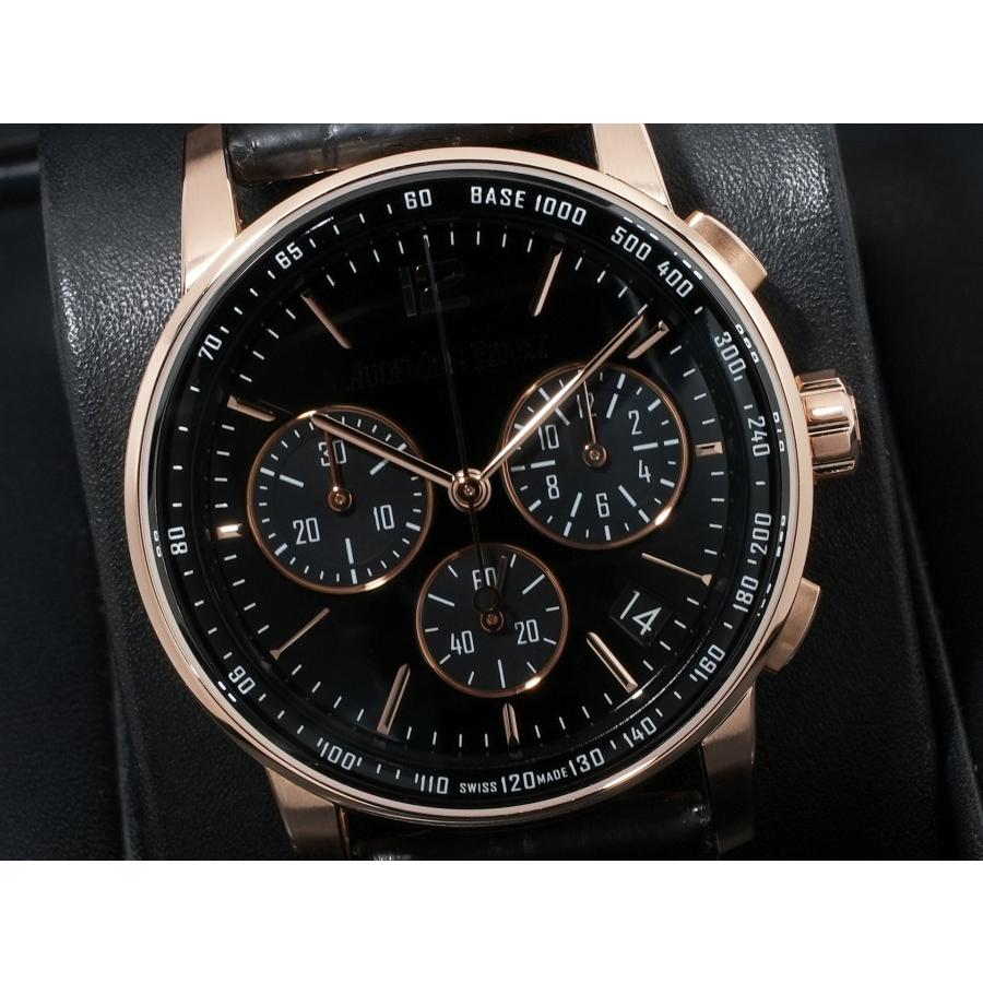 オーデマピゲ CODE 11.59 バイ オーデマ ピゲ クロノグラフ Ref.26393OR.OO.A002CR.01 ピンクゴールド ブラックラッカー文字盤 | AUDEMARS PIGUET | 02