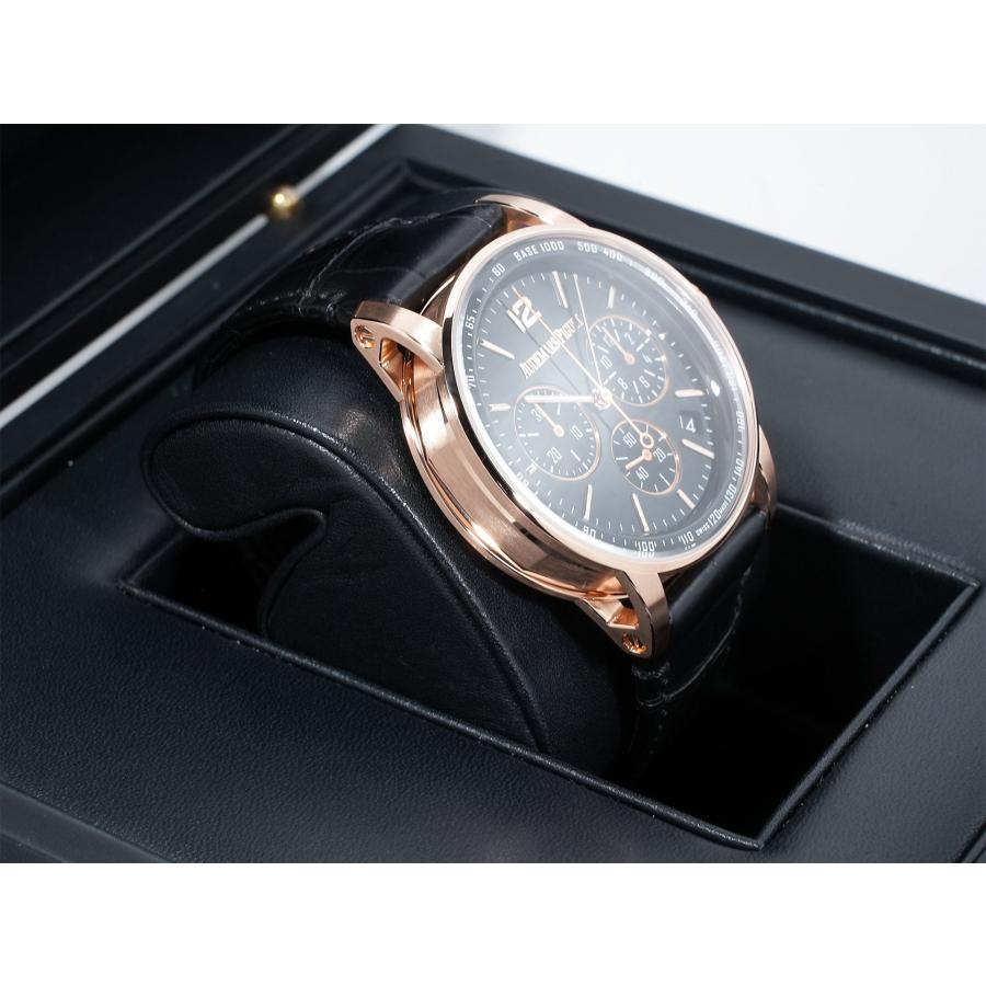 オーデマピゲ CODE 11.59 バイ オーデマ ピゲ クロノグラフ Ref.26393OR.OO.A002CR.01 ピンクゴールド ブラックラッカー文字盤 | AUDEMARS PIGUET | 04