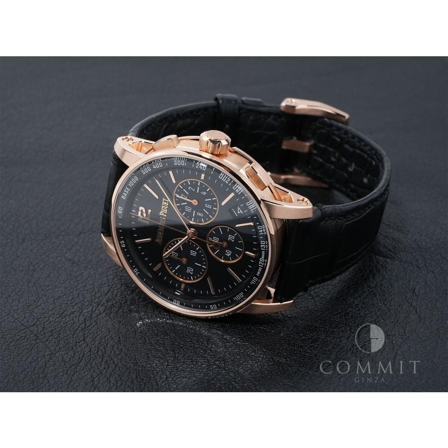 オーデマピゲ CODE 11.59 バイ オーデマ ピゲ クロノグラフ Ref.26393OR.OO.A002CR.01 ピンクゴールド ブラックラッカー文字盤 | AUDEMARS PIGUET | 09