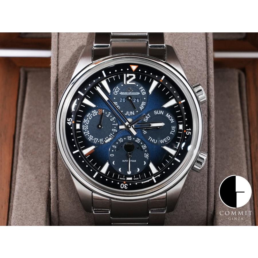 ジャガールクルト ポラリス パーペチュアルカレンダー Ref.Q9088180 ステンレススチール ブルーラッカー文字盤 | JAEGER-LECOULTRE