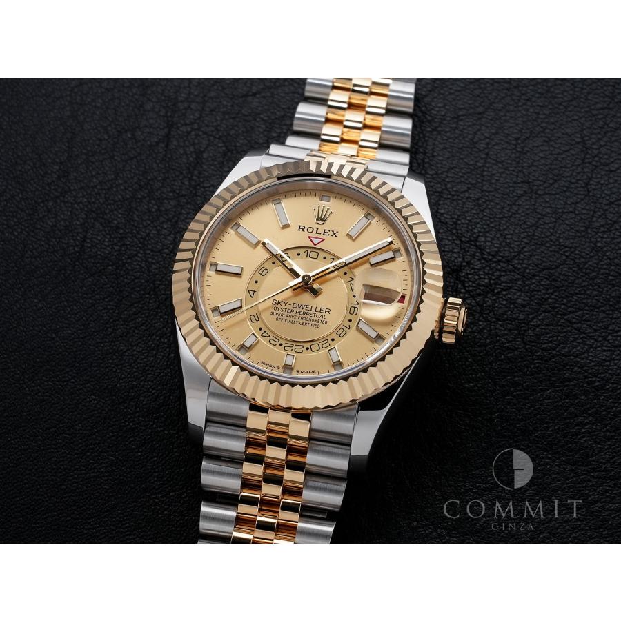 ロレックス スカイドゥエラー Ref.336933 ステンレススチール/イエローゴールド シャンパンカラー文字盤 ジュビリーブレスレット | スカイドゥエラー | 10