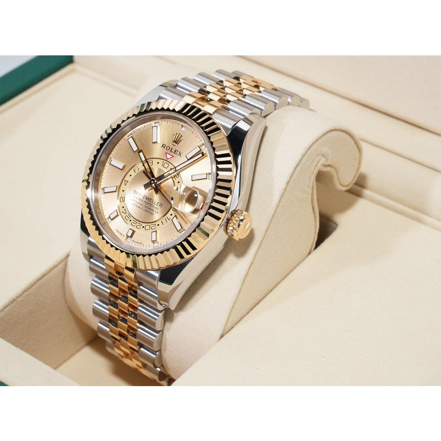 ロレックス スカイドゥエラー Ref.336933 ステンレススチール/イエローゴールド シャンパンカラー文字盤 ジュビリーブレスレット | スカイドゥエラー | 03