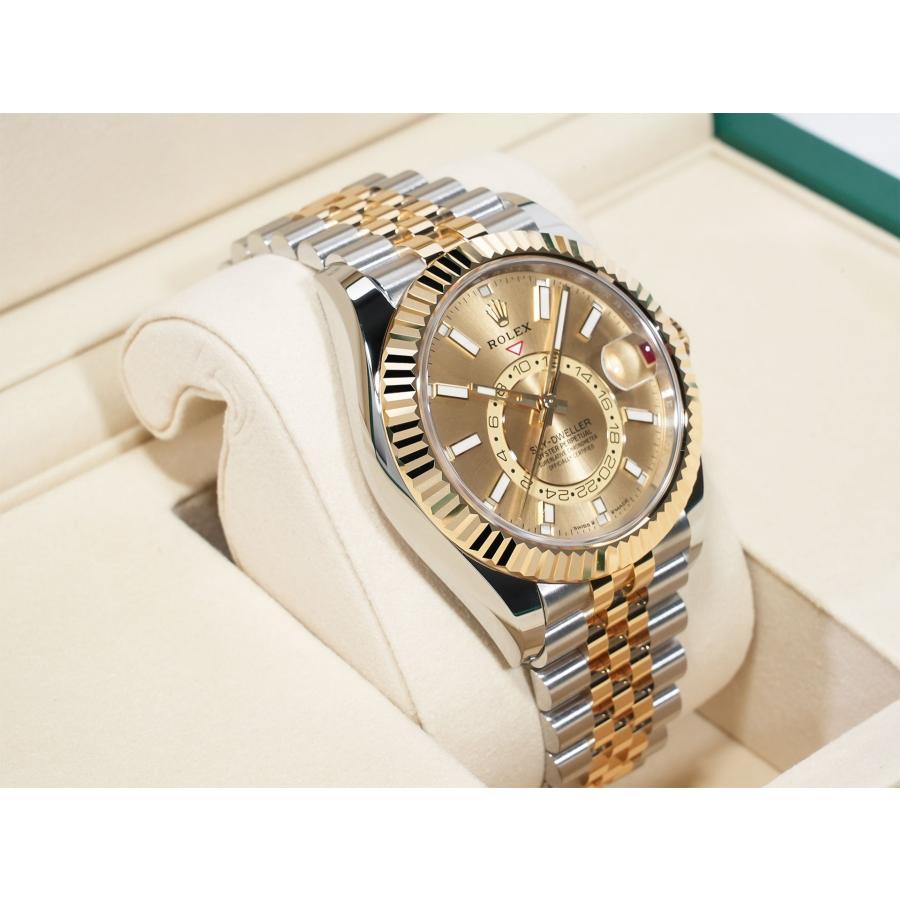 ロレックス スカイドゥエラー Ref.336933 ステンレススチール/イエローゴールド シャンパンカラー文字盤 ジュビリーブレスレット | スカイドゥエラー | 04